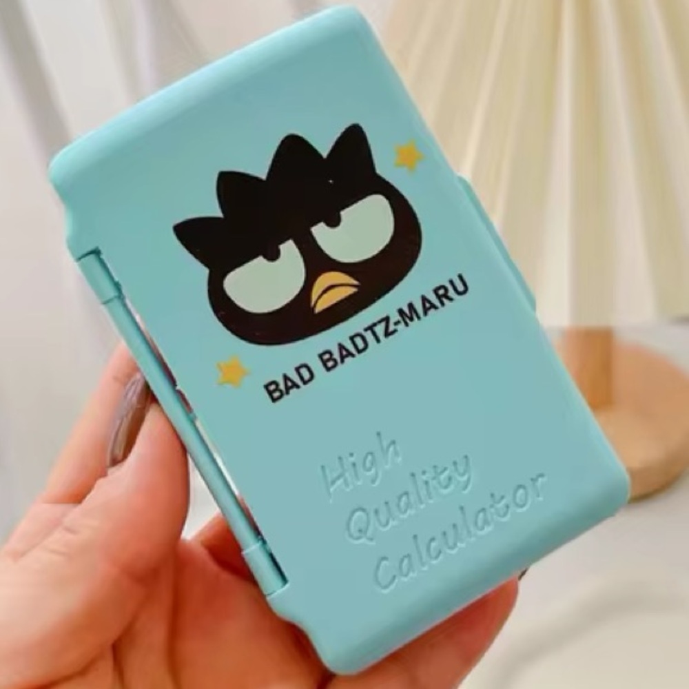 Sanrio Bad Badtz-Maru 8-Digit Mini Portable Calculator